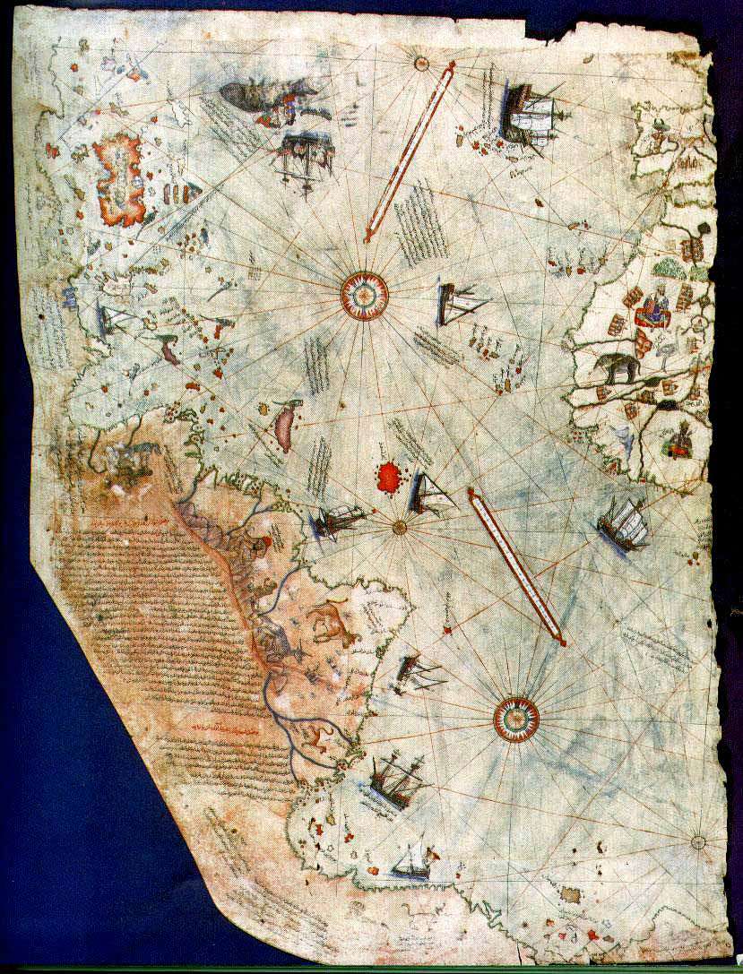 Колумб и древние карты