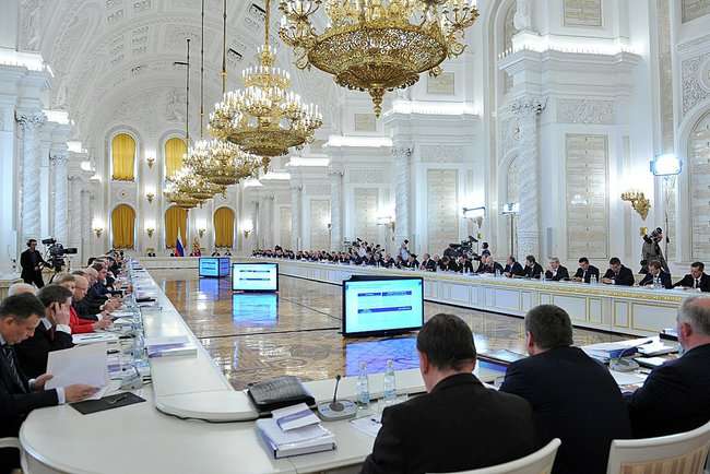 Заседание Государственного совета России по вопросам развития малого и среднего бизнеса