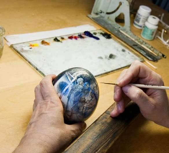 Лаковые миниатюры из села Федоскино Лаковые миниатюры из села Федоскино