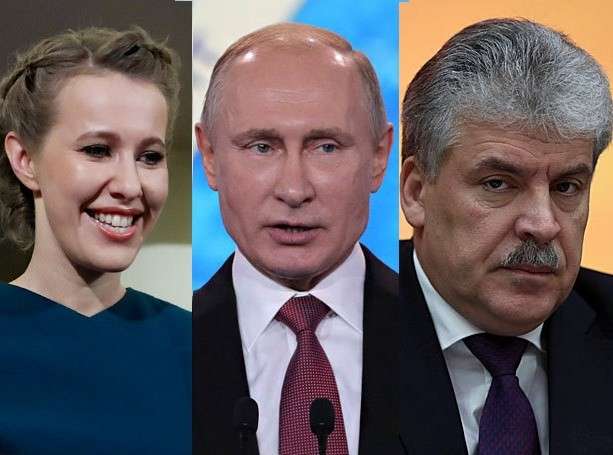 Путин, Собчак и Грудинин – как кандидаты на вакантную должность президента России