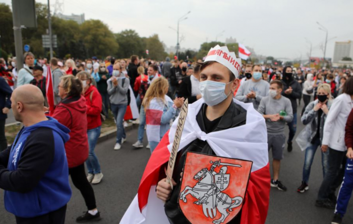 Протесты в Белоруссии 27 сентября: «народной инаугурации» Тихановской не получилось