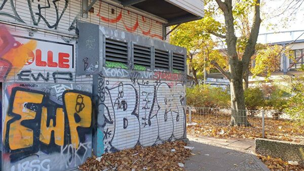 Граффити в Берлине Граффити в Берлине