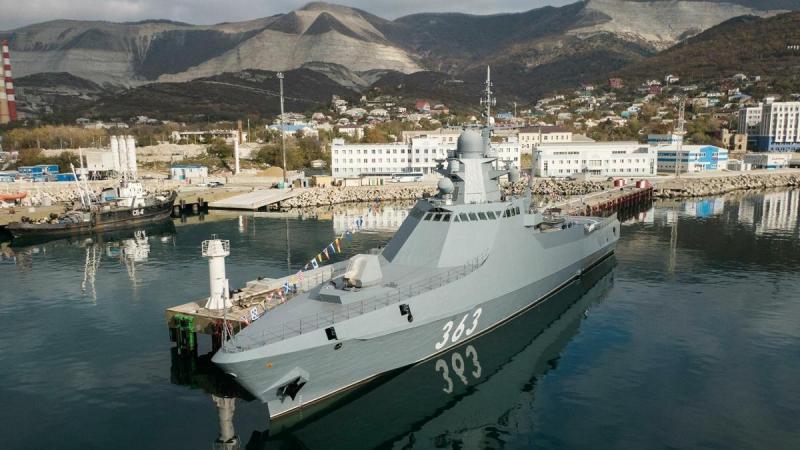 В состав Черноморского флота принят новый патрульный корабль «Павел Державин»