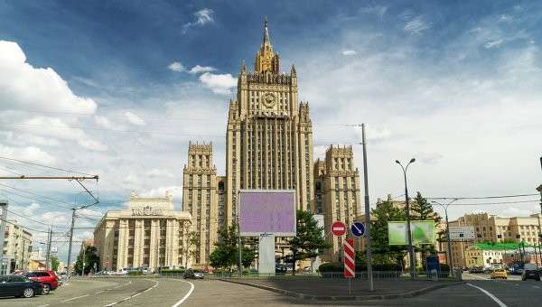 Здание МИД РФ. Архивное фото Здание МИД РФ. Архивное фото