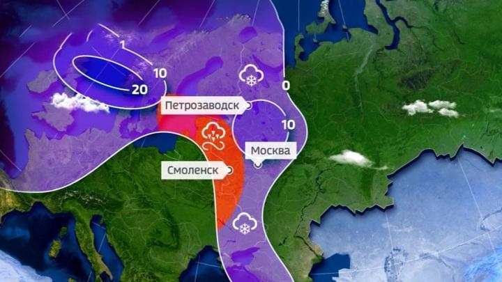 На смену аномальным морозам в России придут аномальные оттепели