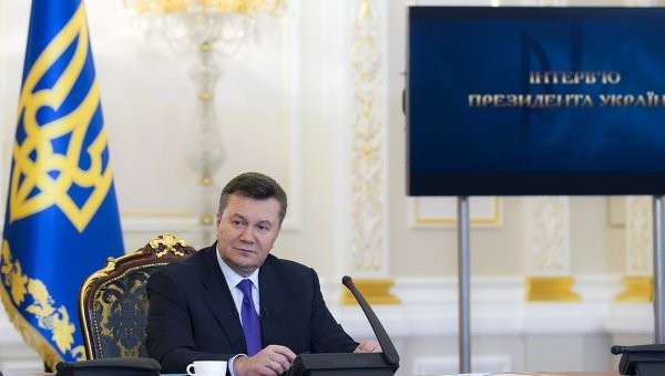 Хроники государственного переворота: интервью Януковича