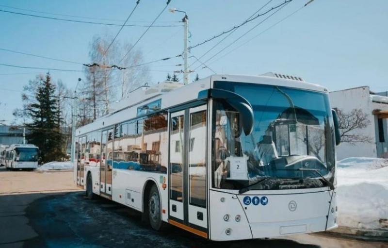 Чебоксары получили 68 новых троллейбусов от Уфимского трамвайно-троллейбусного завода