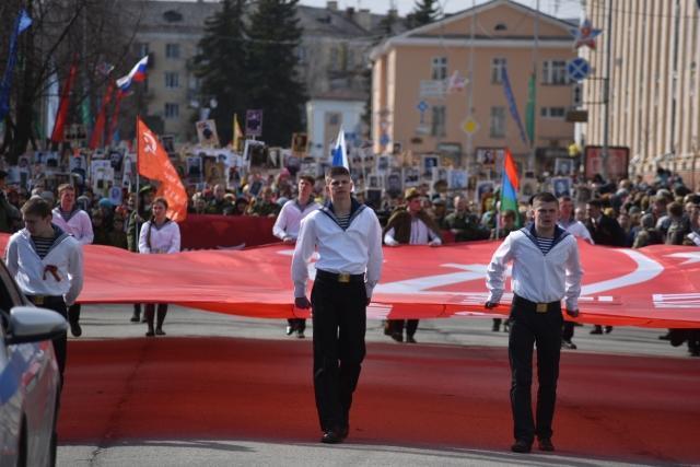 Участники Бессмертного полка