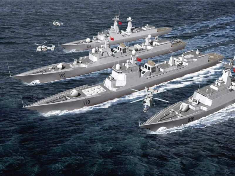 Военные корабли Китая вошли в территориальные воды Японии