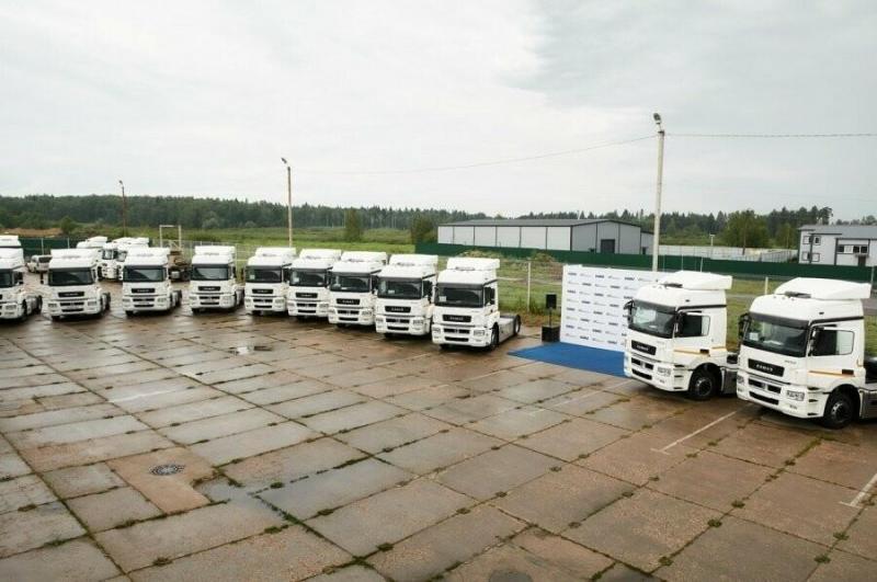 Полсотни газовых тягачей КАМАЗ-5490 отправились в адрес компании Globaltruck