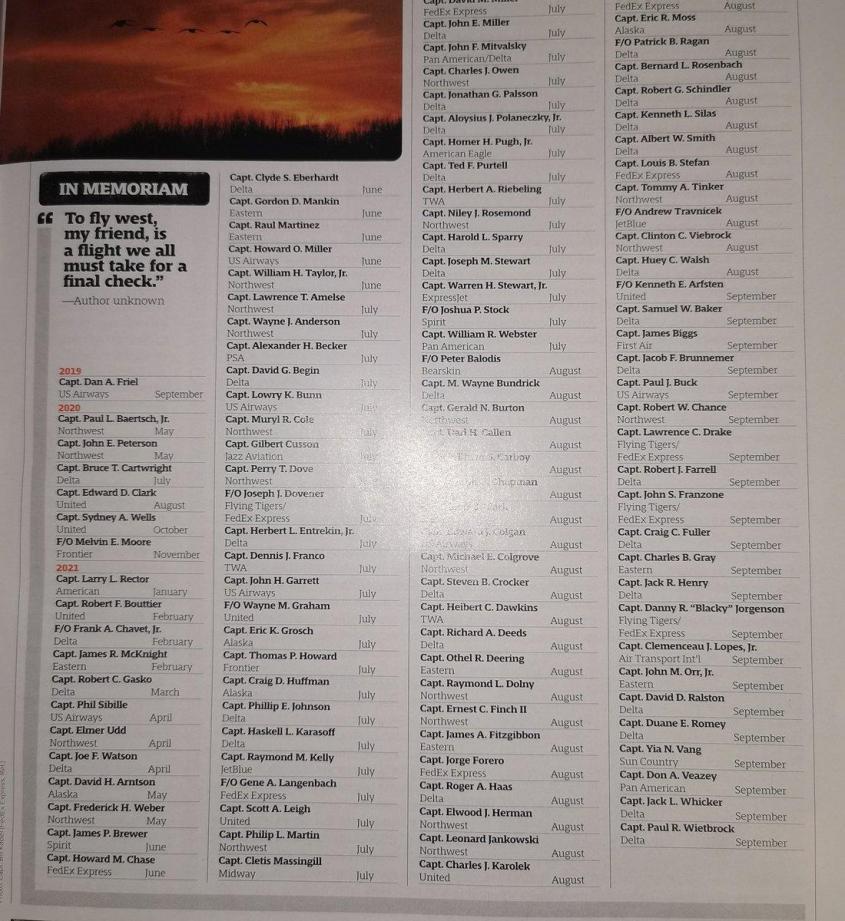 Смертность гражданских пилотов выросла более чем в 100 раз в 2021 году