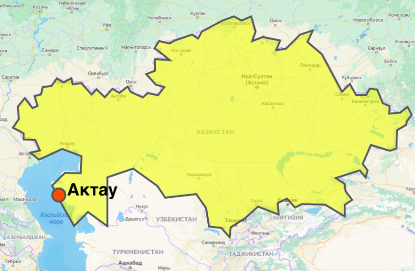 Какие города в Казахстане основаны русскими