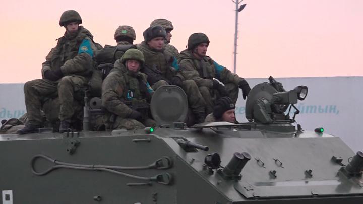 Миротворцы ОДКБ в Казахстане завершили развёртывание и приступили к выполнению задач