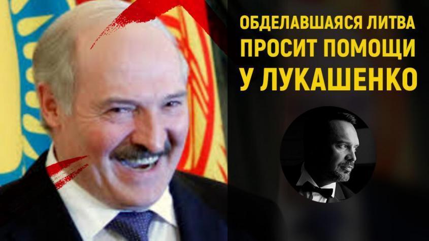 Обделавшаяся русофобская Литва просит помощи у Лукашенко