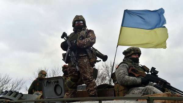 Украинские военные. Архивное фото Украинские военные. Архивное фото