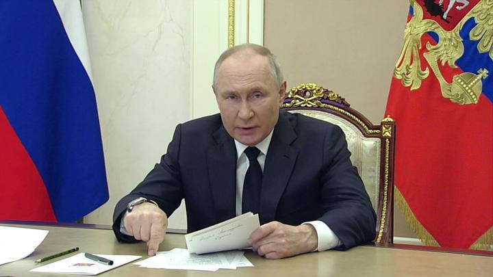 Путин назвал терактом украинскую атаку на Брянскую область