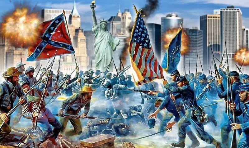 Необъявленная гражданская война в США: поезда летят под откос, предприятия взрываются
