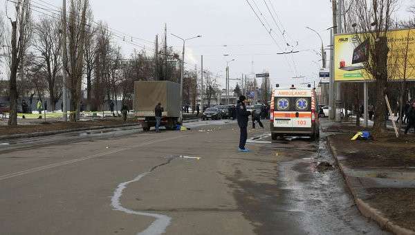 В Харькове во время шествия прогремел взрыв В Харькове во время шествия прогремел взрыв