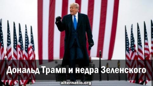 Дональд Трамп и недра Зеленского