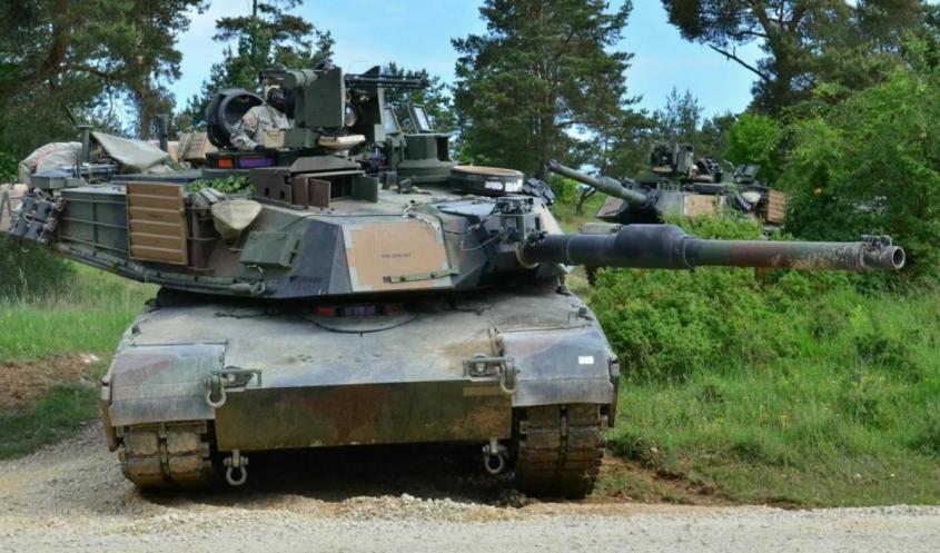 ВСУ бросили в Курской области десяток танков США Abrams