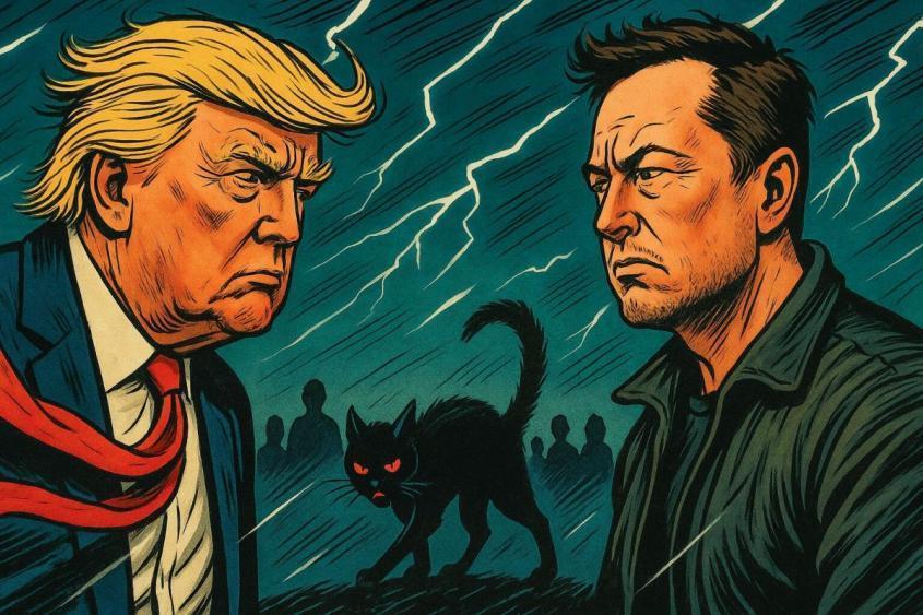 Отношения Маска и Трампа погубили худшие люди Америки