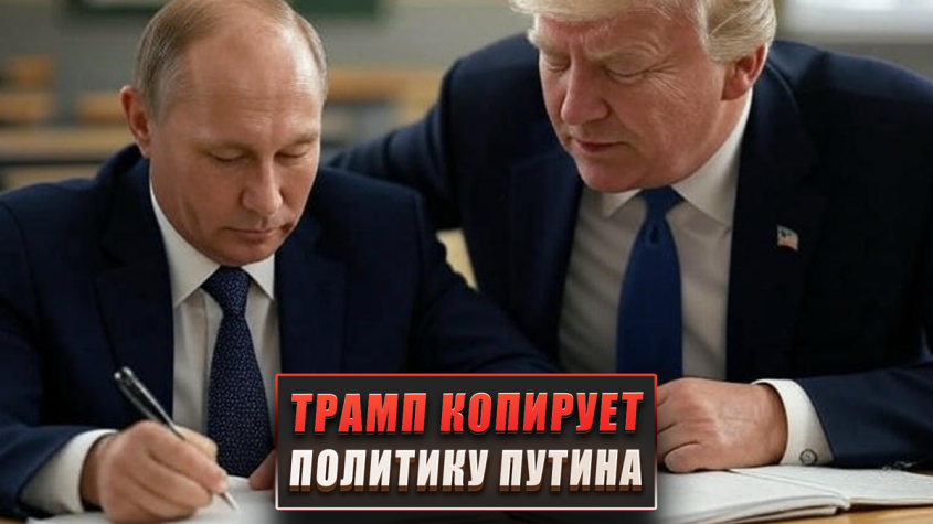 Трамп копирует политику Путина, пытаясь спасти США