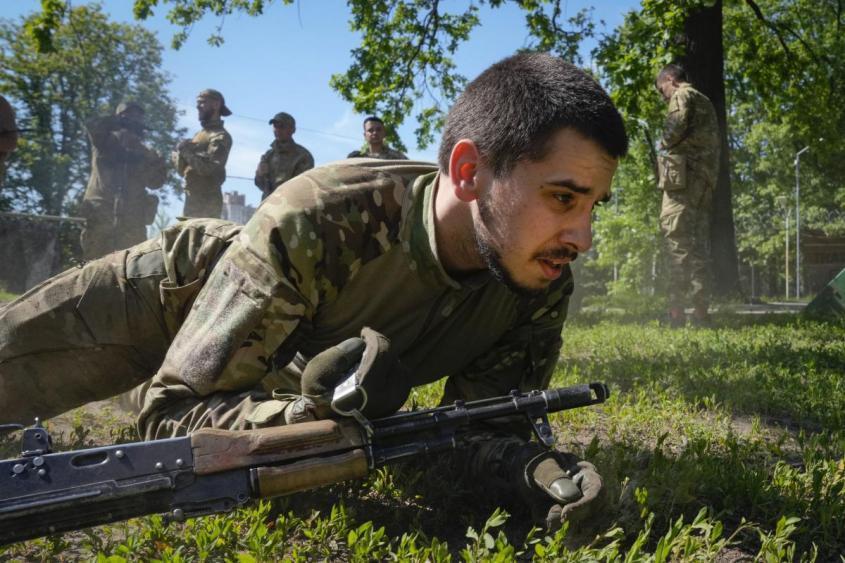 Концлагерь «Украина»: жидобандеровцы подавляют бунты украинцев против мобилизации и ТЦК