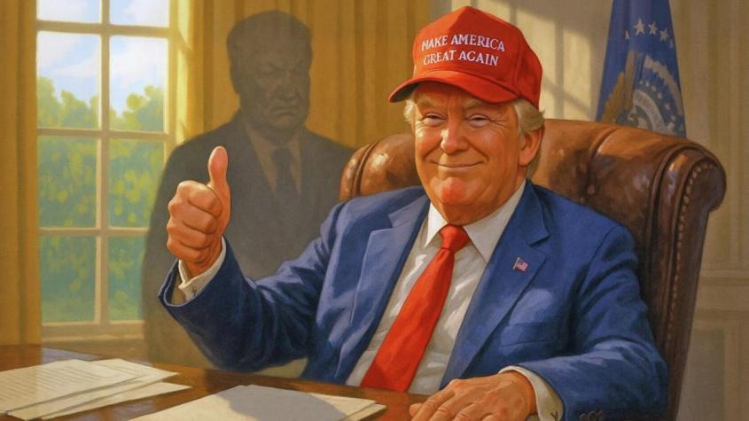 Трамп стал многообещающе похож на Бориса Ельцина