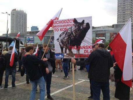 Польша протестует против беженцев с востока