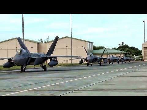 США перебрасывают к границам Сирии истребители F-22?