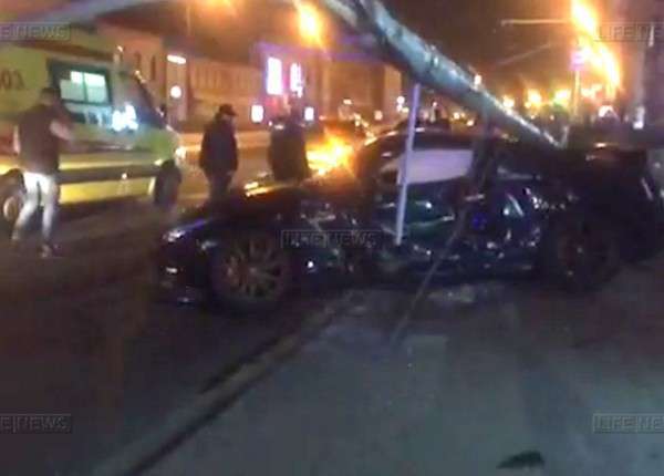 Гонки на Садовом кольце закончились крупной аварией