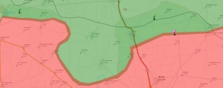 Военная обстановка в Сирии к 08.12.2015