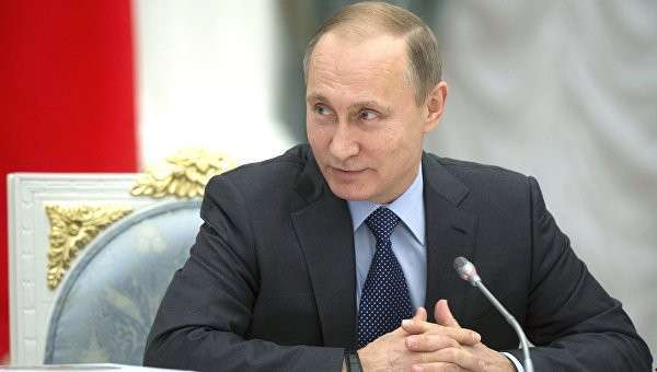 Президент России Владимир Путин. Архивное фото Президент России Владимир Путин. Архивное фото