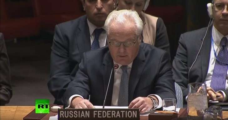 Выступление Виталия Чуркина на заседании Совбеза ООН по Украине