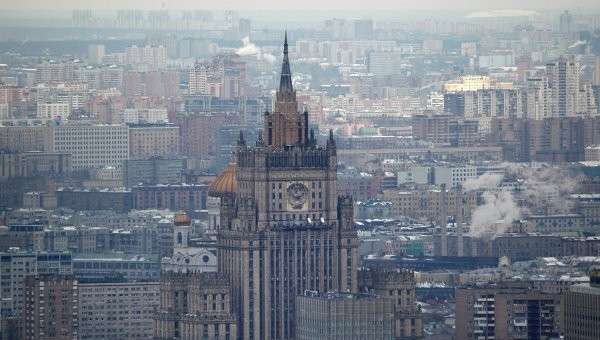 Вид на здание МИД РФ Вид на здание МИД РФ