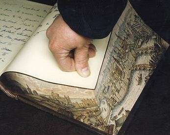 Fore-edge painting -    .