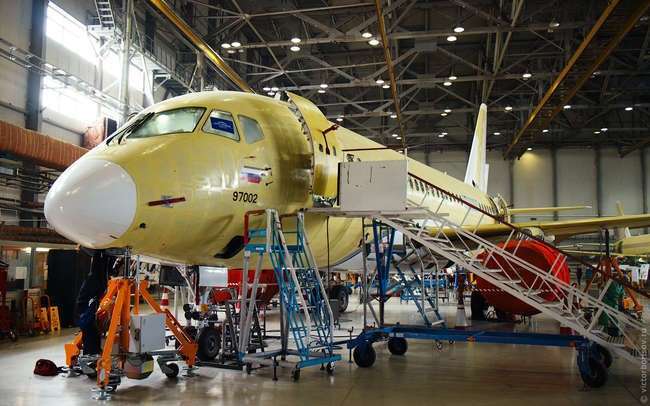 Как собирают Sukhoi Superjet 100 в Комсомольске-на-Амуре: фото