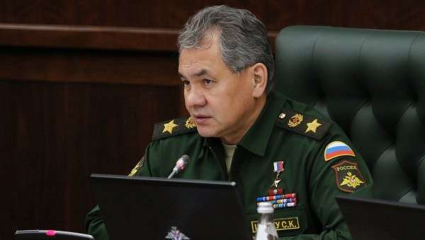 Министр обороны РФ Сергей Шойгу. Архивное фото Министр обороны РФ Сергей Шойгу. Архивное фото