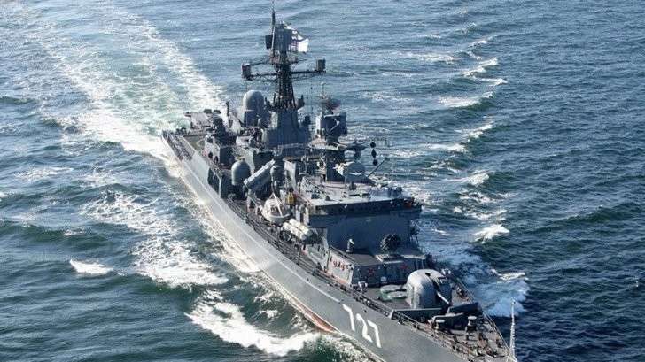 Минобороны РФ: Эсминец ВМС США совершил опасное сближение с «Ярославом Мудрым»