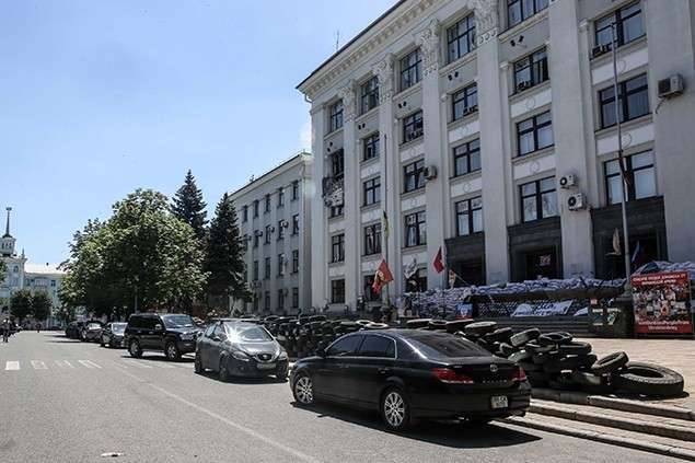 Луганск покинули две трети его жителей Луганск покинули две трети его жителей