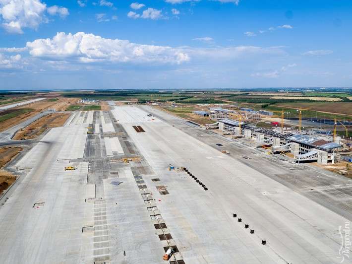 Строительство аэропорта «Платов» Ростов-на-Дону
