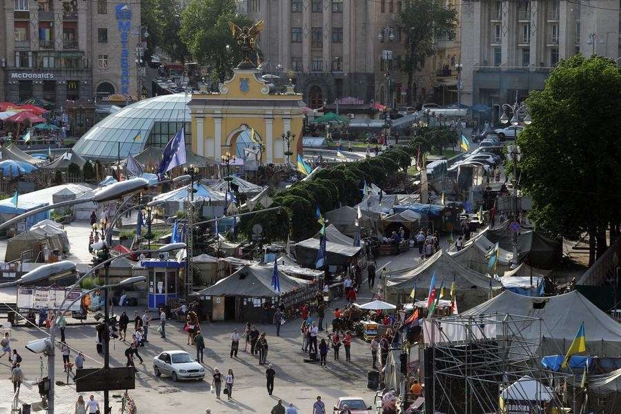 МВД Украины: Активисты Майдана занимаются рэкетом