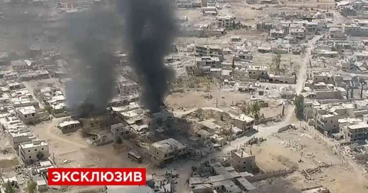 Бандиты и террористы покидают ещё один город на юге Дамаска