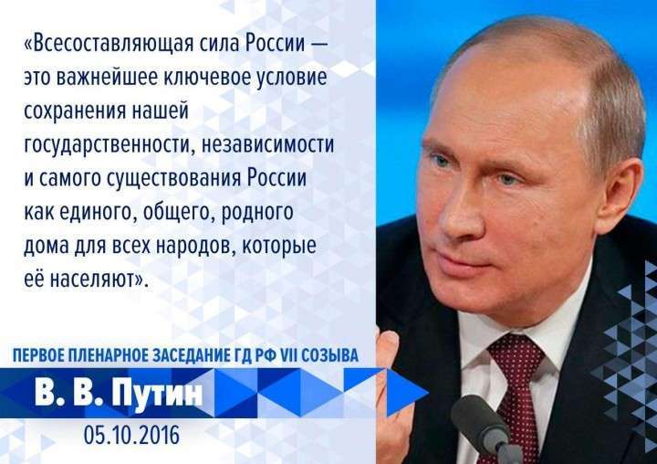 Ключевые цитаты В. Путина на первом заседании Госдумы седьмого созыва Ключевые цитаты В. Путина на первом заседании Госдумы седьмого созыва