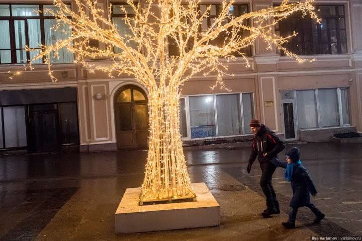 Невероятно крутая Москва, украшенная к Новогодним праздникам