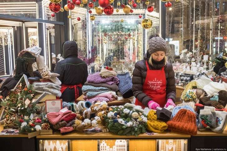 Невероятно крутая Москва, украшенная к Новогодним праздникам