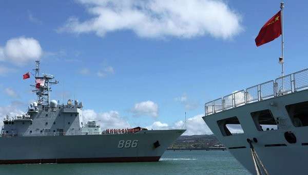 Корабли ВМФ Китая на учениях RIMPAC-2014 Корабли ВМФ Китая на учениях RIMPAC-2014