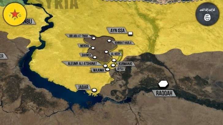 Военная обстановка в Сирии: Курды YPG взяли ИГИЛ в котел
