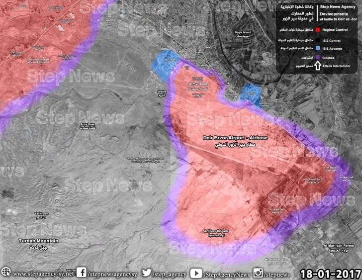 Военная обстановка в Сирии: Дейр-эз-Зор пока держится, равновесие у Аль Баба