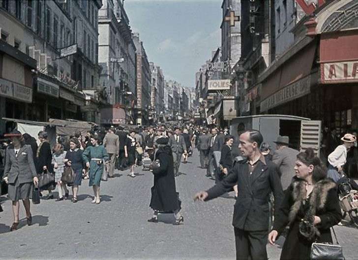 «Париж в оккупации 1941-44г». Запрещённые в Париже фотографии поразили многих!